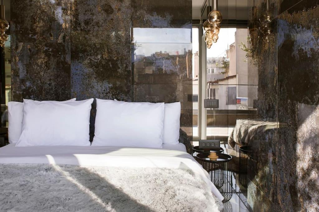 Luxury Acropolis View Apartment-living Stone Black Pearl *