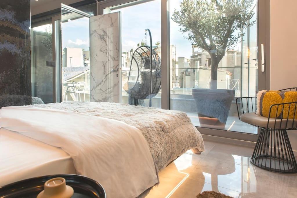 Apartamento Luxury Acropolis View Apartment-living Stone Black Pearl *